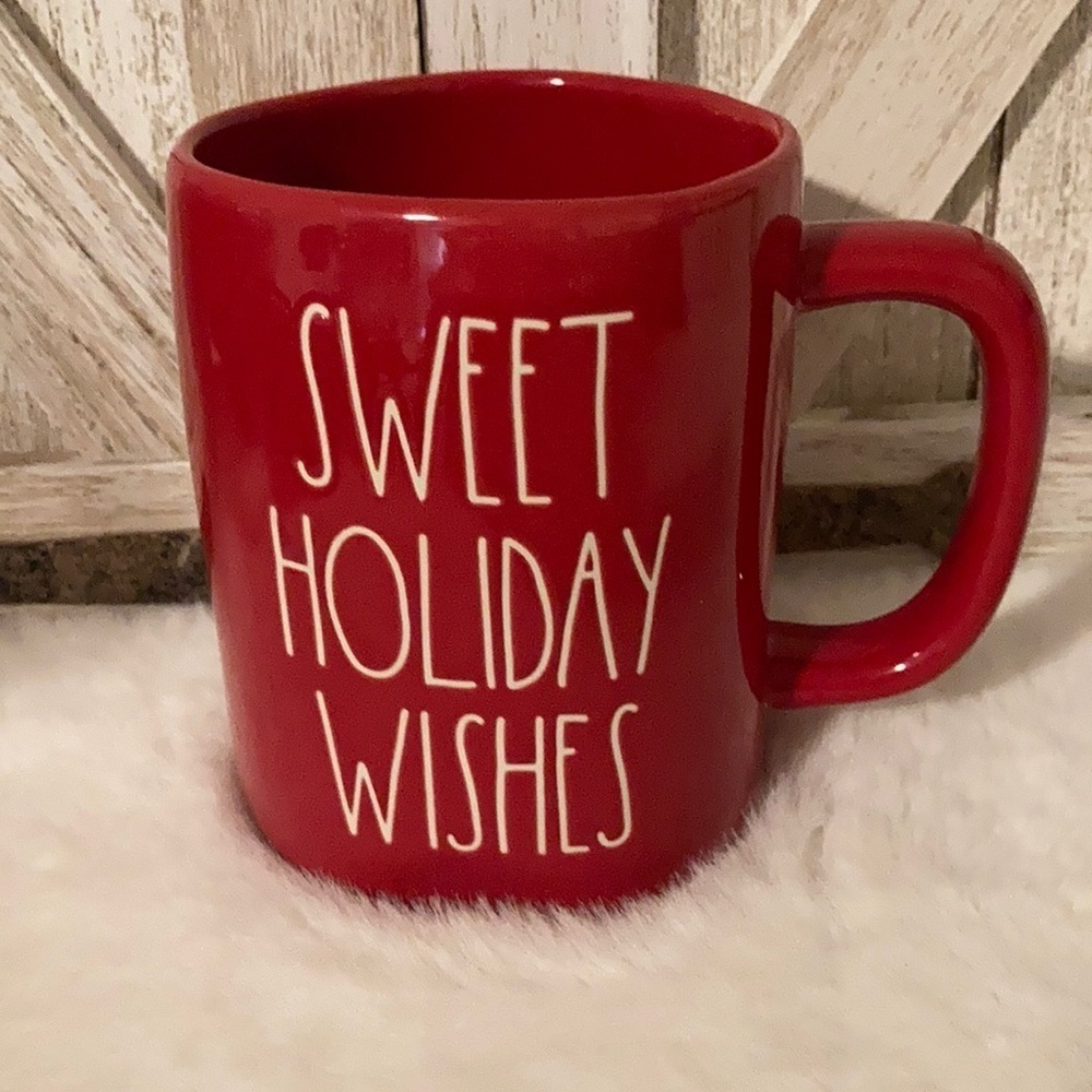 Rae Dunn Sweet Holiday Wishes Mug